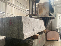 Machine de découpe automatique de blocs de pierre de grande taille d'occasion, robuste, pour le granit et le marbre, équipement de coupe pour carrière, à vendre