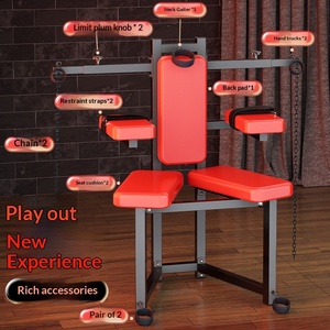 SM Fun Sexuel pour Couples, Aides Sexuelles, Tabouret en Bois, Meubles Sexuels BDSM pour Couples, Parfait pour les Jeux de Bondage Intimes et le Cosplay, Chaise Sexuelle - Product Image 2