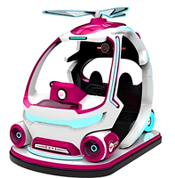 Balançoire enfantinée à monnayeur, voiture à bascule pour enfants, machine à bascule commerciale pour aire de jeux intérieure