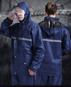 ชุดกันฝนสะท้อนแสงสำหรับผู้ใหญ่ DFR0225 ชุดทำงาน ผลิตในจีน วัสดุอื่นๆ - Product Image 5