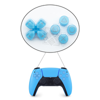 Accessoires réparation Mod Kit Direction Dpad Fonction ABXY Key Action Button Shell Housing PS5 Controller Play Station 5 Dualsense