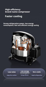 Réfrigérateur commercial NE-823 pour cuisine professionnelle, équipement commercial, grande capacité 1520L, acier inoxydable, thermostat, réfrigérateur à porte battante - Product Image 2