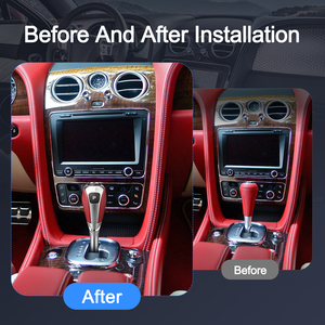 Navihua para Bentley Continental GT y Flying Spur 2004-2019, Actualización de Coche, Perilla de Cambio de Marchas de Cuero, Palanca de Cambios, Accesorios Interiores - Product Image 4
