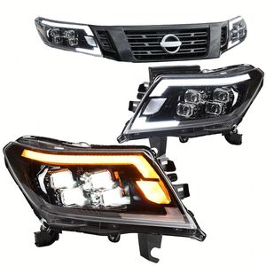 Faros LED Archaic de 12V, 50W, Luz Blanca Fría, con DRL y Señal Secuencial para Navara NP300 2015-2020, Retrofit/Actualización, Plug and Play - Product Image 4