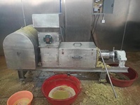 Machine de déshydratation de presse à double vis d'ordures de fruits et légumes