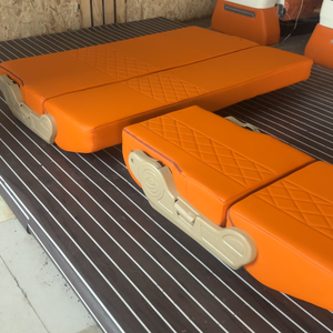 成博豪华防水改装套件超细纤维皮革两折式海狮房车后座三人座 - Product Image 6