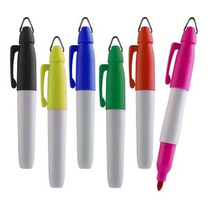 Vente <span class=keywords><strong>en</strong></span> <span class=keywords><strong>gros</strong></span> de marqueurs de balles de golf <span class=keywords><strong>Sharpie</strong></span> Styles avec logo personnalisé Mini marqueurs permanents noirs - Product Image 6