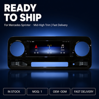 Head Unit Android Car Player 10,25 Inci dengan CarPlay, Android Auto, GPS, DSP, Layar Sentuh IPS untuk Mercedes-Benz