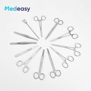 <span class=keywords><strong>Kit</strong></span> di Strumenti Chirurgici Medeasy da 13 Pezzi in Acciaio Inossidabile per Formazione Medica, Set di Base per Piccola Chirurgia e Medicazione - Product Image 4