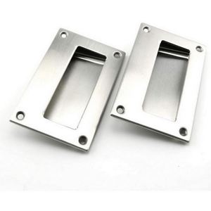 WEKIS Tiradores Empotrados de Acero Inoxidable para Gabinetes, Tiradores Ocultos Integrados en el Borde para Cajones, Puertas de Cocina y Hogar - Product Image 6