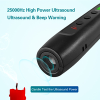 Rechargeable Dog Stop Bark Control Dissuasion Ultrasonic Anti Bark Pet Training Device Ultrasonic Dog Cat Repeller avec LED