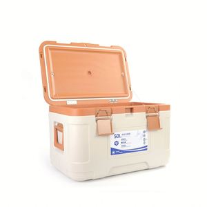 50L Large Capacity Modern PP <b>Material</b> Waterproof Camping Travel Fishing Food <b>Cooler</b> Box Multifunctional Ice Box - Product Image 1