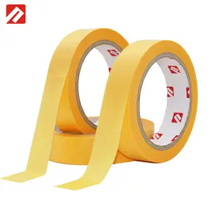 customized High Performance adhesive Masking Tape Automotive Refinish Colorful Painter Paper Masking Tape