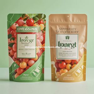 Bolsa de Aluminio Personalizada para Envasado de Alimentos, con Fondo Plano, Tipo Stand-up, Laminada, para Café Instantáneo, con Válvula y Cierre - Product Image 6