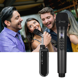 2021 nuevos Karaoke hablando eco agudos bajo micrófono inalámbrico para cantar - Product Image 3