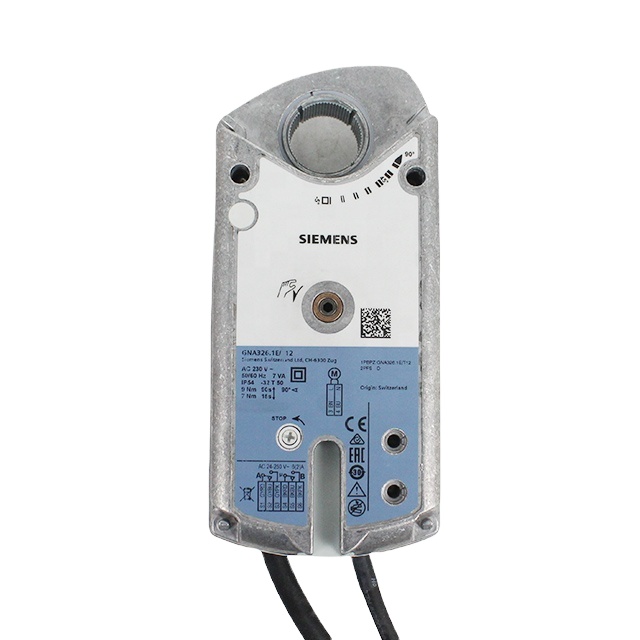 Современный стиль Siemens GNA126.1E/T12 GNA326.1E/T12 ПВХ демпферные приводы для защиты от огня, графическое дизайнерское решение