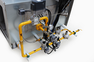 Honeywell Maxon NP-LE Airflo Burner Gói Trong Ống Bắn Dòng Burner Chống Ăn Mòn Thiết Bị Sưởi Ấm Cho Hạt Khô - Product Image 2