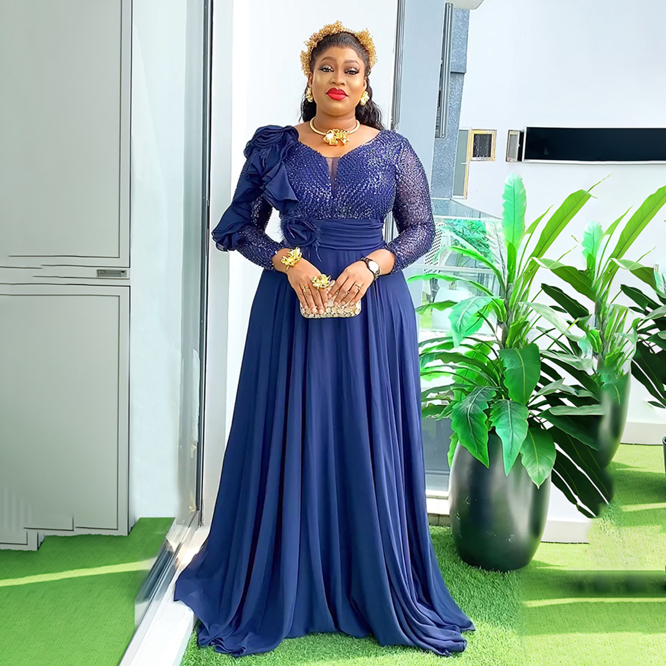 sachin and babi light blue dress Explore Stylish New Ankara Maxi Dress Prints