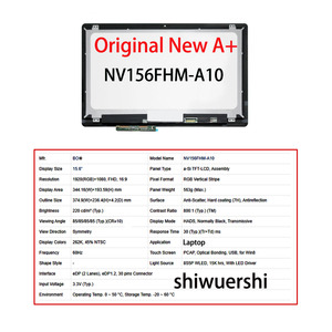 Pantalla LCD Delgada para Portátil de 15.6 Pulgadas al por Mayor, NV156FHM T07 N42 A21 A10 A11 A12 <span class=keywords><strong>A13</strong></span> A20 A22 A46 AW1 T0H T03 T04 para Panel Industrial - Product Image 2