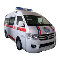 Fo-ton G7 Nouvelle ambulance médicale d'urgence à essence à transmission manuelle, norme Euro 5, pour hôpitaux