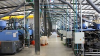 Plateau de boulangerie en plastique ventilé empilable de qualité alimentaire pour croissants, panier à pain pour pâtisserie