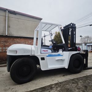 Montacargas TCM de Bajo Precio en Buenas Condiciones, Montacargas Diésel TCM Usado de 10 Toneladas en Venta - Product Image 4
