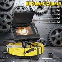 Caméra d'inspection industrielle portable étanche 7 pouces avec éclairage LED 1080P pour la détection des égouts