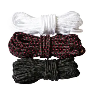 3-10毫米彩色编织圆绳 6毫米尼龙聚丙烯绳