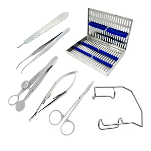 Instruments de microchirurgie ophtalmique en acier inoxydable de qualité supérieure, outils de chirurgie oculaire de précision, fournisseur en gros - Product Image 1
