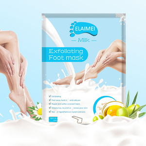 Masque Pieds Collagen Herbal Bio Exfoliant Adoucissant Soin Pieds, Masque Pieds Bébé au Lait, Lavande, Rose – <span class=keywords><strong>Chaussettes</strong></span> Peeling Vente en Gros - Product Image 1