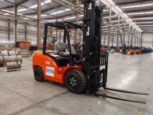 Montacargas Diésel 3T: Motor ISUZU, Mástil de 3 Etapas para Manejo de Materiales Pesados. - Product Image 6