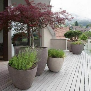 กระถางดอกไม้สีขาวทรงกลมราคาถูกสำหรับตกแต่งบ้านบนโต๊ะ กระถางดอกไม้ขนาดเล็ก - Product Image 4