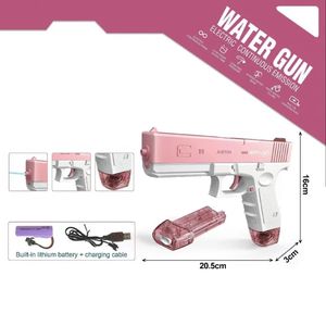 Pistola de agua eléctrica automática para niños, juguete de pistola de agua potente de alta presión con carga de energía - Product Image 6