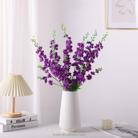 Fleur artificielle en soie, gypsophile réaliste faite à la main, arrangement floral pour plafond de salle de la Saint-Valentin, fleurs de base pour hôtel