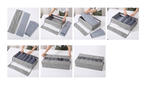 Boîte de rangement pour chaussures anti-poussière Boîte de rangement pour fond de lit non tissé de grande capacité Boîte de rangement polyvalente - Product Image 5