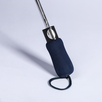 Parapluie de golf léger à ouverture automatique, doublement pliable, résistant au vent, imperméable, avec cadre métallique réfléchissant de haute qualité