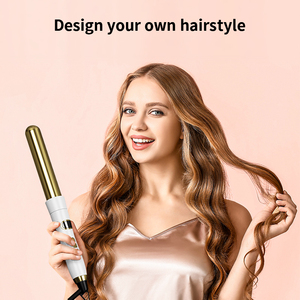 Multi Kit Interchangeable 5 in 1 Curling <strong>Iron</strong> Set Waver Wand Multiple Head Electric Hair Curler <strong>Tong</strong> Straightening <strong>Flat</strong> <strong>Iron</strong> - Product Image 2