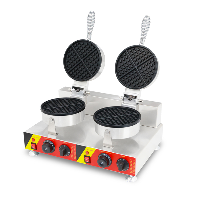 Belgian Waffle Maker Ice Cream Waffle Street Food Waffle Machine