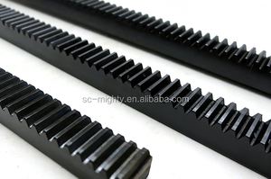 Crémaillère standard CNC pour rail de guidage de porte coulissante - Usinée par processus de fraisage - Marque Mighty - Product Image 3