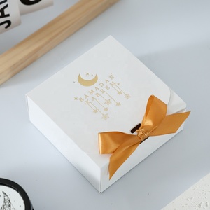 Caja de Regalo de Cartón para Ramadán, para Suministros de Fiesta del Eid y Empaque de Dulces, Cajas de Regalo de Papel Plegables Ecológicas Personalizables - Product Image 4