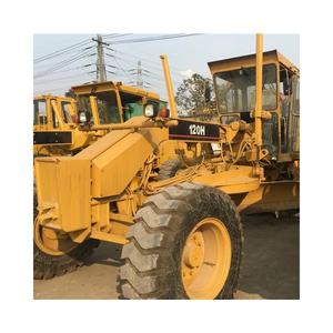 Low Working Hours Used CAT 120H 120G 120K <b>Motor</b> <b>Graders</b> Caterpillar Machinery in Good Condition for sale - Product Image 1