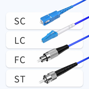 Câble de raccordement à <span class=keywords><strong>fibre</strong></span> <span class=keywords><strong>optique</strong></span> blindé, monomode, monobrin, LC-ST, anti-rongeurs, étanche, carré à rond - Product Image 2