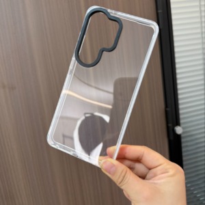 Funda con Marco en Contraste para <span class=keywords><strong>Samsung</strong></span> Galaxy S26 Ultra S25, Cubierta <span class=keywords><strong>de</strong></span> TPU Translúcida con Protección Interna Contra Impactos - Product Image 3