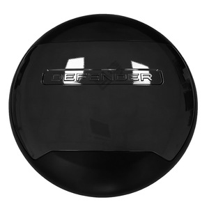 Funda para Llanta de Repuesto de Land Rover Defender, Negra, de Plástico PP, Impermeable, Protectora - Product Image 1