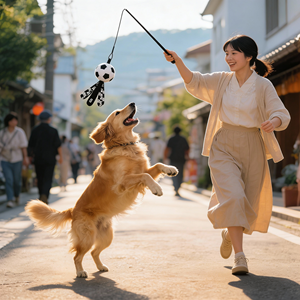 Jouets pour animaux de compagnie officiels de la Coupe du monde <span class=keywords><strong>FIFA</strong></span> 2026, jouets interactifs pour chiens, jouets de poursuite pour chiens, bâton extensible pour chiens pour l'exercice en plein air - Product Image 5