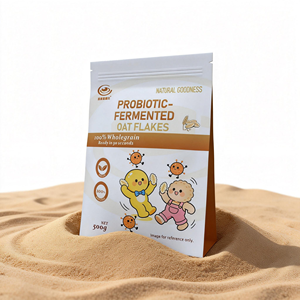 <span class=keywords><strong>Cereales</strong></span> Instantáneos de Avena Probiótica <span class=keywords><strong>para</strong></span> Niños, Alimento Saludable Rico en <span class=keywords><strong>Fibra</strong></span> Fermentada, Natural y Digestivo - Product Image 1