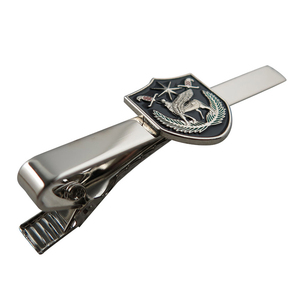 Set di <span class=keywords><strong>Gemelli</strong></span> e Fermacravatta Personalizzati in Smalto, Acciaio Inossidabile e Ottone Dorato per <span class=keywords><strong>Uomo</strong></span>, con Confezione Regalo - Product Image 5