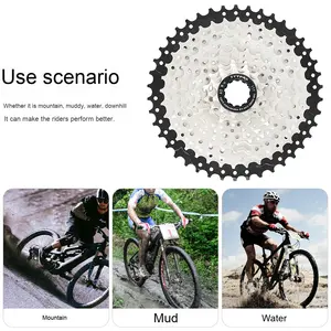 Dérailleur de vélo à roue libre TTPRO 10 vitesses <span class=keywords><strong>50</strong></span> dents dérailleur de vélo de route pour <span class=keywords><strong>cassette</strong></span> de vélo de montagne - Product Image 3