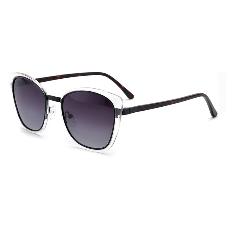 Vanlinker Unisex Fashion Trending Big Frame Polarized Designer TR90 Sunglasses Retro Glasses For Women Men Stylish