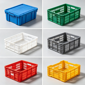 Machine de nettoyage rotative à haute pression continue pour paniers et bacs en plastique pour l'éclosion des poussins et le lavage des myrtilles - Product Image 6